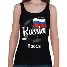 PRINTFASHION Oroszország - Női atléta - Fekete