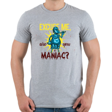 PRINTFASHION Őrült vagy? - Férfi póló - Sport szürke férfi póló