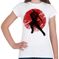 PRINTFASHION Ősi szamuráj - Női póló - Fehér