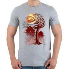 PRINTFASHION Ősök területe - Férfi póló - Sport szürke férfi póló