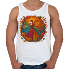 PRINTFASHION Ősztündér - Férfi atléta - Fehér atléta, trikó