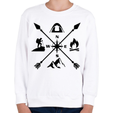 PRINTFASHION outdoor - Gyerek pulóver - Fehér