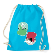 PRINTFASHION Óvd a természetet!  - Sportzsák, Tornazsák - Surf blue tornazsák