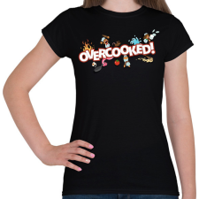 PRINTFASHION Overcooked - Női póló - Fekete női póló