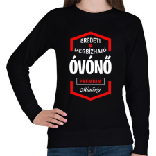 PRINTFASHION Óvónő prémium minőség - Női pulóver - Fekete női pulóver, kardigán