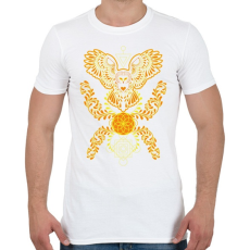 PRINTFASHION owl joga2 - Férfi póló - Fehér