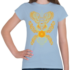 PRINTFASHION owl joga2 - Női póló - Világoskék női póló