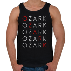 PRINTFASHION OZARK - Férfi atléta - Fekete