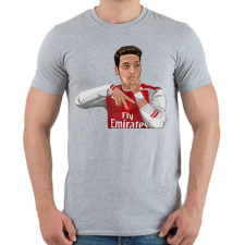 PRINTFASHION Özil - Férfi póló - Sport szürke férfi póló