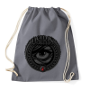PRINTFASHION Ozirisz - Sportzsák, Tornazsák - Grafitszürke