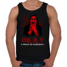 PRINTFASHION OZZY - Férfi atléta - Fekete
