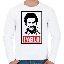 PRINTFASHION pablo - Férfi pulóver - Fehér férfi pulóver, kardigán