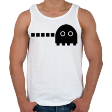 PRINTFASHION Pac-man - páros - Férfi atléta - Fehér
