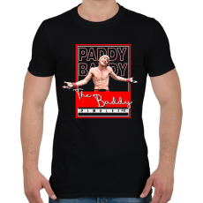 PRINTFASHION PADDY the baddy - Férfi póló - Fekete