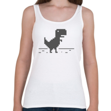PRINTFASHION page not found dino - Női atléta - Fehér