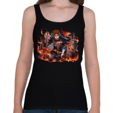 PRINTFASHION Pain - Női atléta - Fekete