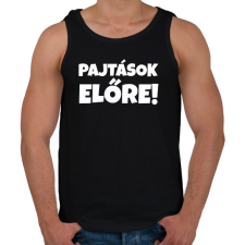 PRINTFASHION PAJTÁSOK ELŐRE - Férfi atléta - Fekete atléta, trikó