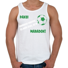 PRINTFASHION Paksi drukker - Férfi atléta - Fehér