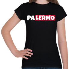PRINTFASHION PALERMO - Női póló - Fekete