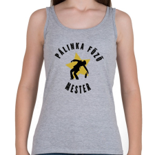 PRINTFASHION pálinka főző mester - Női atléta - Sport szürke női trikó