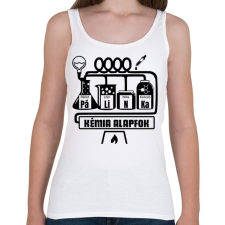 PRINTFASHION Pálinka kémia alapfok - Női atléta - Fehér női trikó