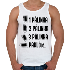 PRINTFASHION Pálinka padló - Férfi atléta - Fehér