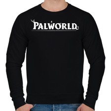 PRINTFASHION Palworld - fehér - Férfi pulóver - Fekete férfi pulóver, kardigán