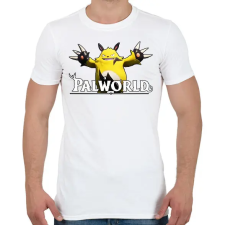PRINTFASHION Palworld Grizzbolt - Férfi póló - Fehér férfi póló