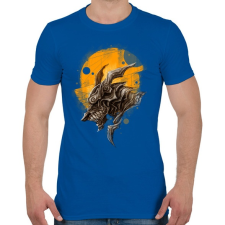 PRINTFASHION Páncélos sárkány - Férfi póló - Királykék férfi póló