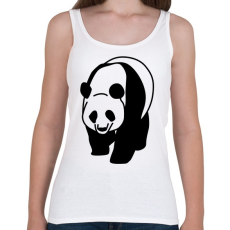 PRINTFASHION Panda - Női atléta - Fehér