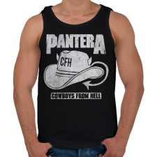 PRINTFASHION Pantera - Férfi atléta - Fekete atléta, trikó