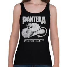 PRINTFASHION Pantera - Női atléta - Fekete