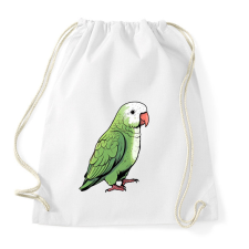 PRINTFASHION Papagáj - Sportzsák, Tornazsák - Fehér atléta, trikó
