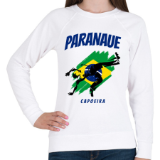 PRINTFASHION PARANAUE - Női pulóver - Fehér női pulóver, kardigán