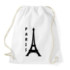PRINTFASHION párizs - Sportzsák, Tornazsák - Fehér