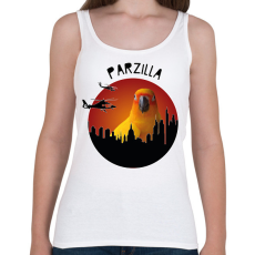 PRINTFASHION Parzilla - Női atléta - Fehér