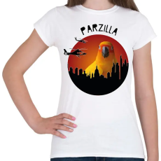 PRINTFASHION Parzilla - Női póló - Fehér