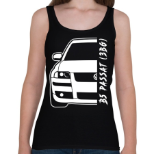 PRINTFASHION Passat B5 3BG - Női atléta - Fekete női trikó