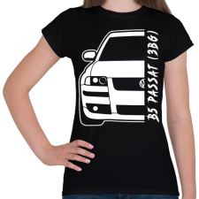 PRINTFASHION Passat B5 3BG - Női póló - Fekete női póló