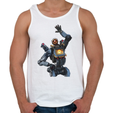 PRINTFASHION Pathefinder - Férfi atléta - Fehér atléta, trikó