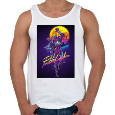 PRINTFASHION Pathfinder Retro - Apex Legends - Férfi atléta - Fehér atléta, trikó