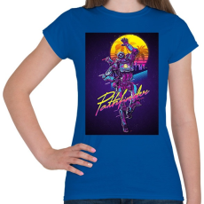 PRINTFASHION Pathfinder Retro - Apex Legends - Női póló - Királykék