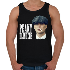 PRINTFASHION Peaky Blinders - Férfi atléta - Fekete atléta, trikó