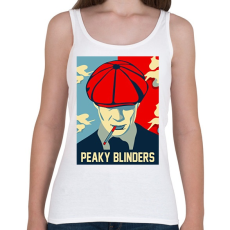 PRINTFASHION Peaky Blinders smoke - Női atléta - Fehér