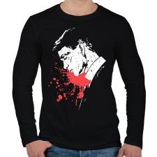 PRINTFASHION Peaky Blinders spoiler - Férfi hosszú ujjú póló - Fekete férfi póló