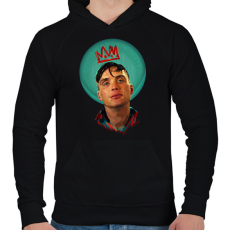PRINTFASHION Peaky Blinders vezér - Férfi kapucnis pulóver - Fekete