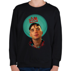 PRINTFASHION Peaky Blinders vezér - Gyerek pulóver - Fekete