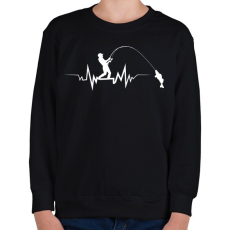 PRINTFASHION PECA ÉLETJEL - Gyerek pulóver - Fekete