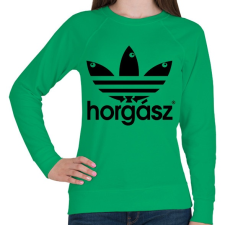 PRINTFASHION Pecás - Női pulóver - Zöld női pulóver, kardigán