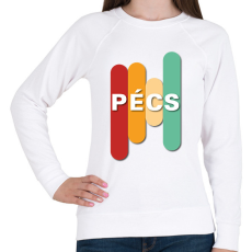 PRINTFASHION Pécs - Színes - Női pulóver - Fehér
